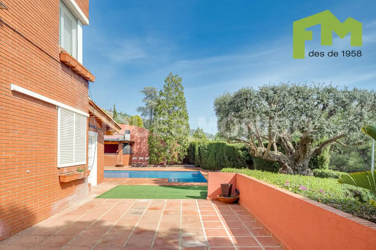 Jardín de Casa o chalet en venta en Teià con Aire acondicionado, Calefacción y Jardín privado