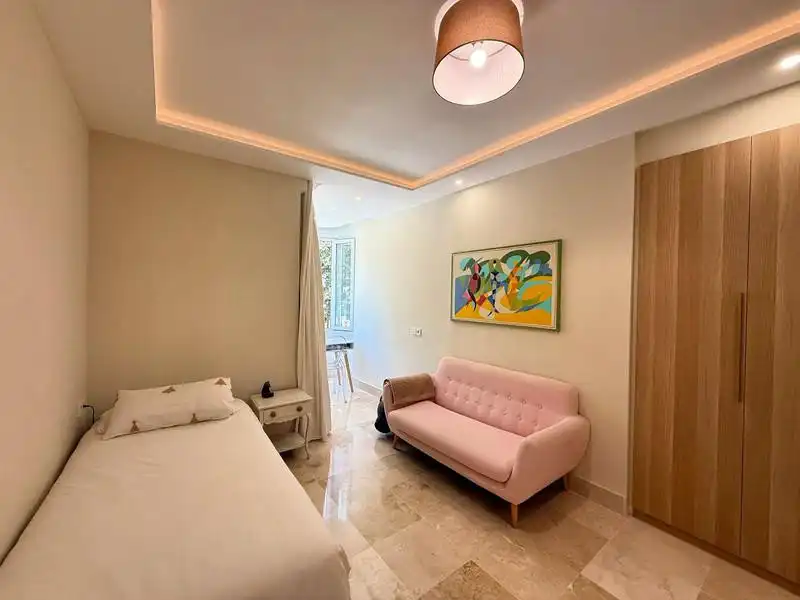 Bedroom of Ground floor for rent in Marbella  with Air Conditioner, Heating and Terrace