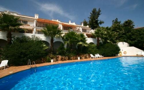 Swimming pool of Duplex to rent in Benalmádena  with Air Conditioner, Terrace and Furnished