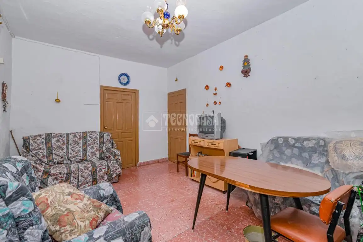 Sala de estar de Casa adosada en venta en Quéntar con Terraza