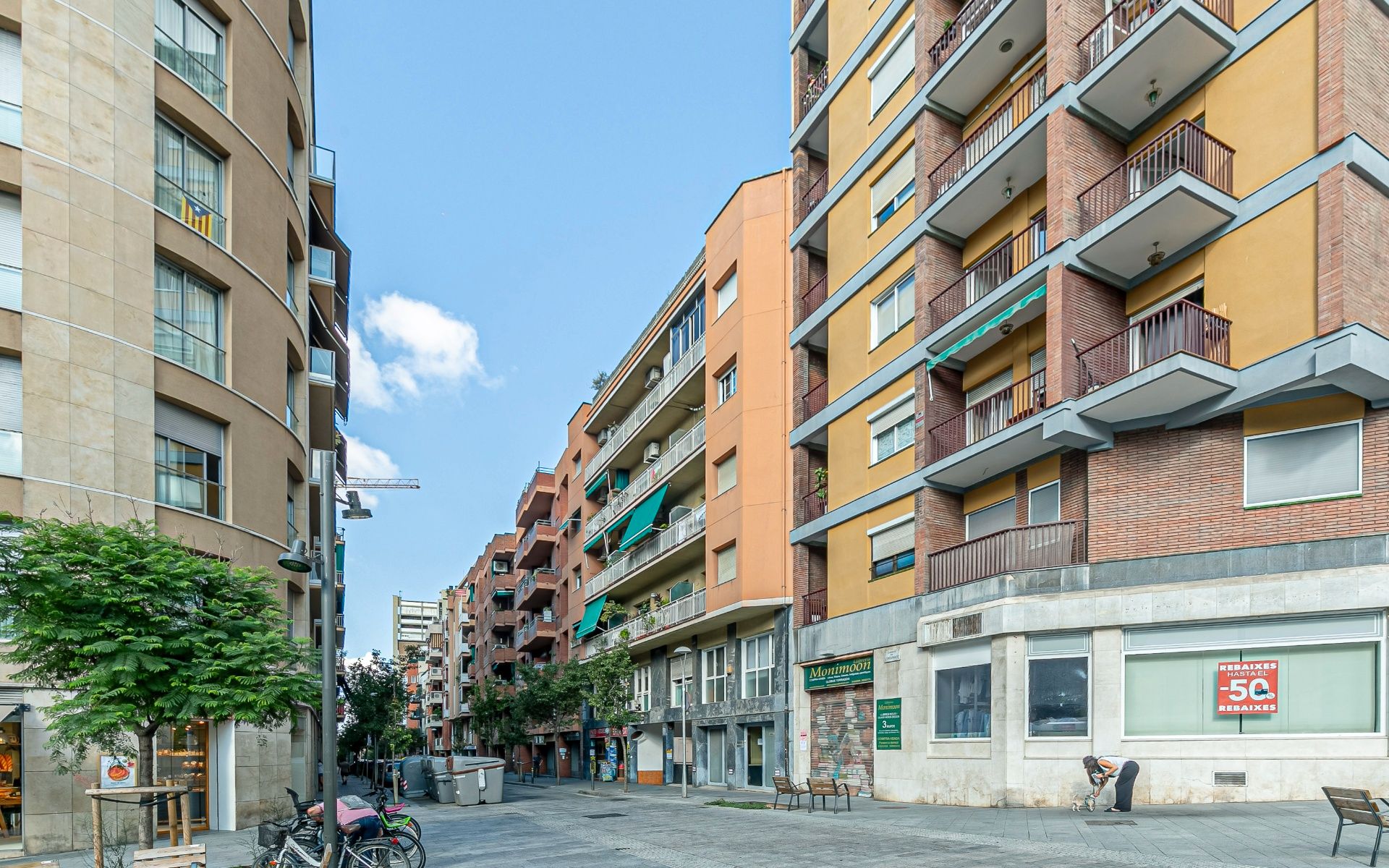 Vista exterior de Piso en venta en  Barcelona Capital con Aire acondicionado, Calefacción y Amueblado