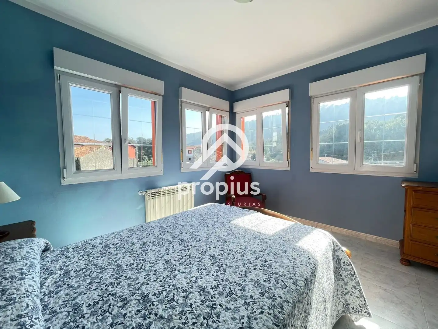 Bedroom of Houses for sale in Llanes  with Heating, Private garden and Terrace