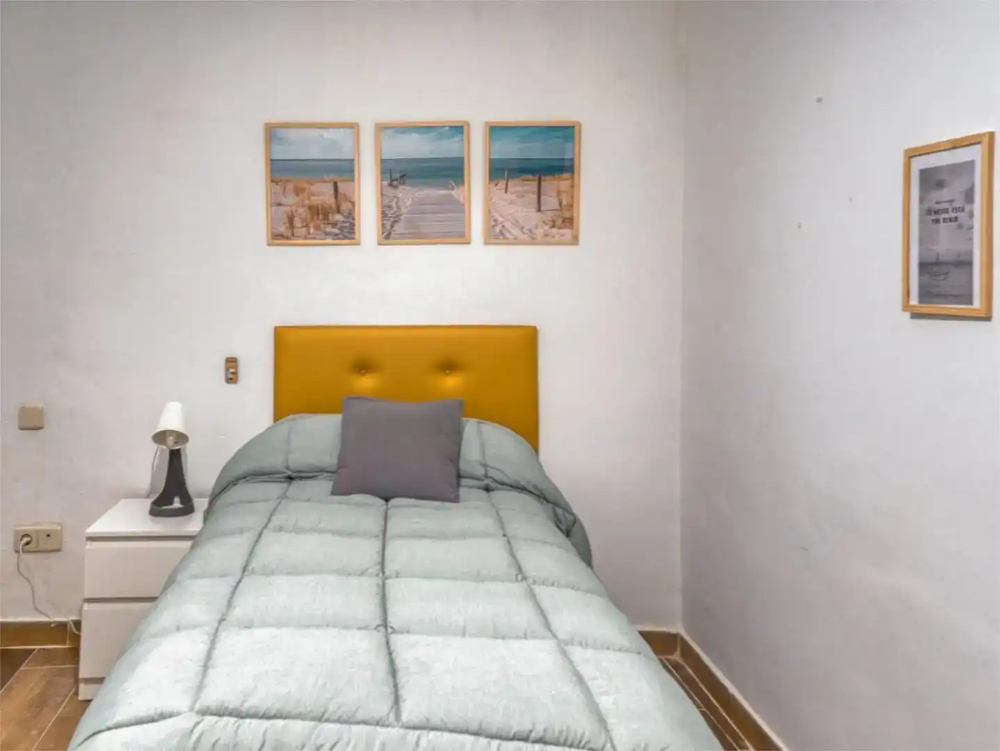 Bedroom of Study for rent in Estremera  with Air Conditioner, Furnished and Balcony