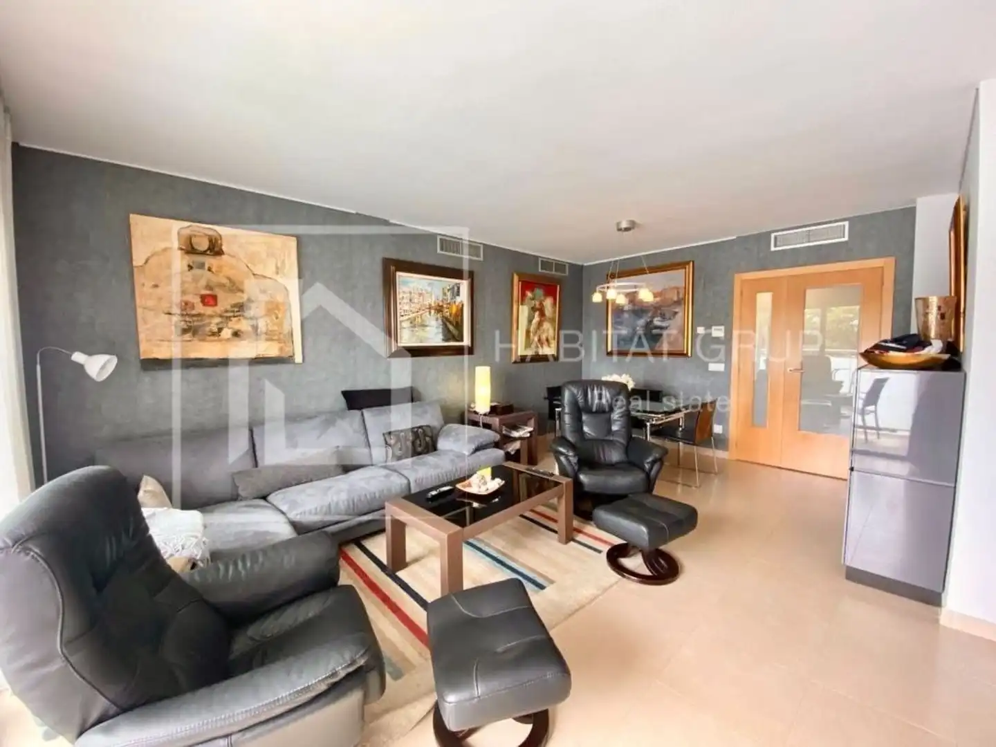 Sala de estar de Piso en venta en Palamós con Trastero