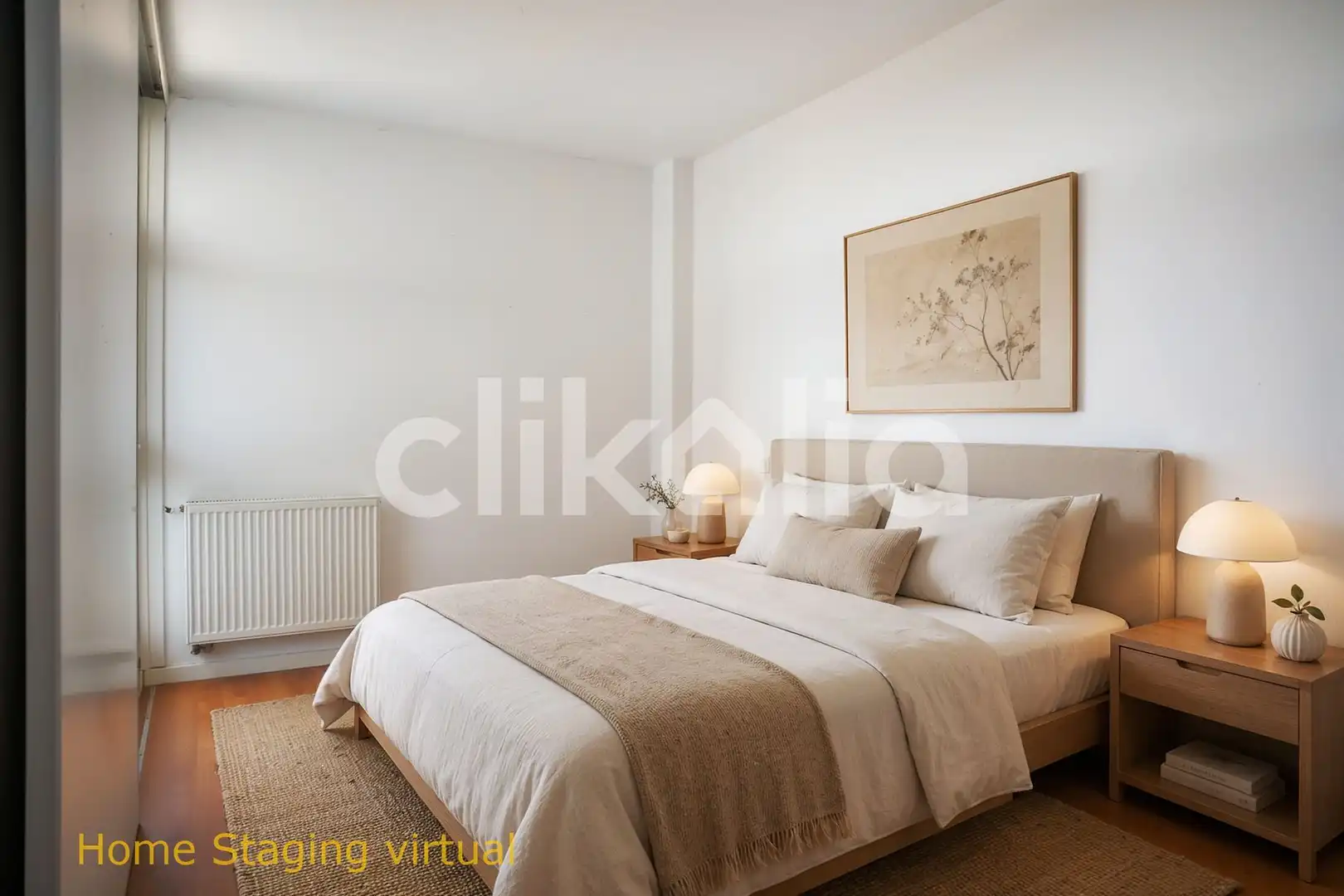 Bedroom of Flat for sale in Madrid  with Heating, Terrace and Storage room