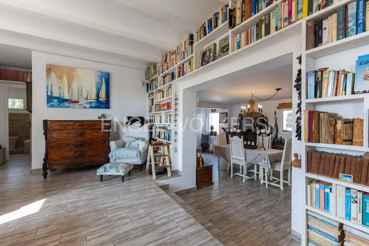 Living room of Houses for sale in Dénia  with Heating, Private garden and Terrace