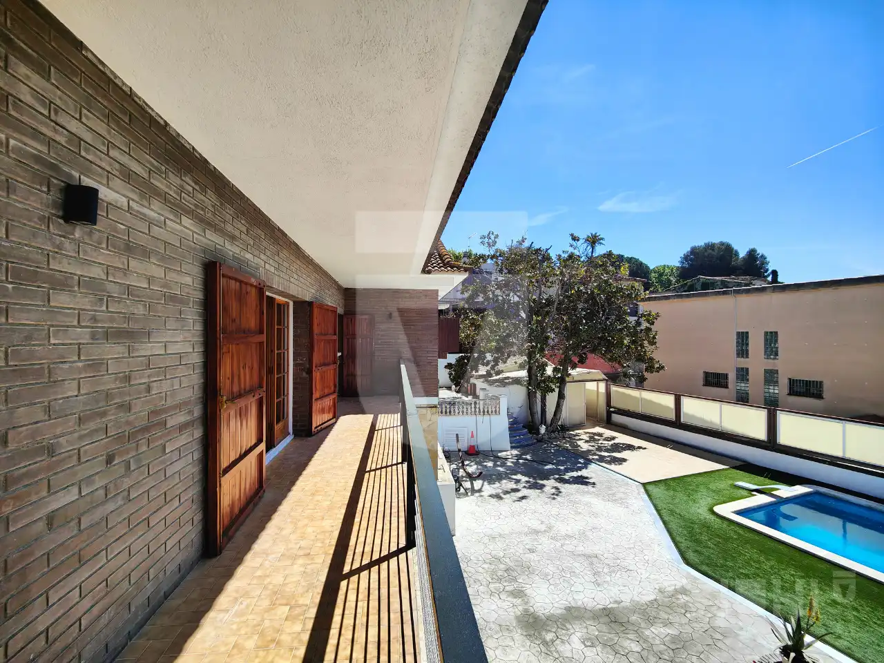Terraza de Casa o chalet en venta en Tiana con Aire acondicionado, Calefacción y Jardín privado