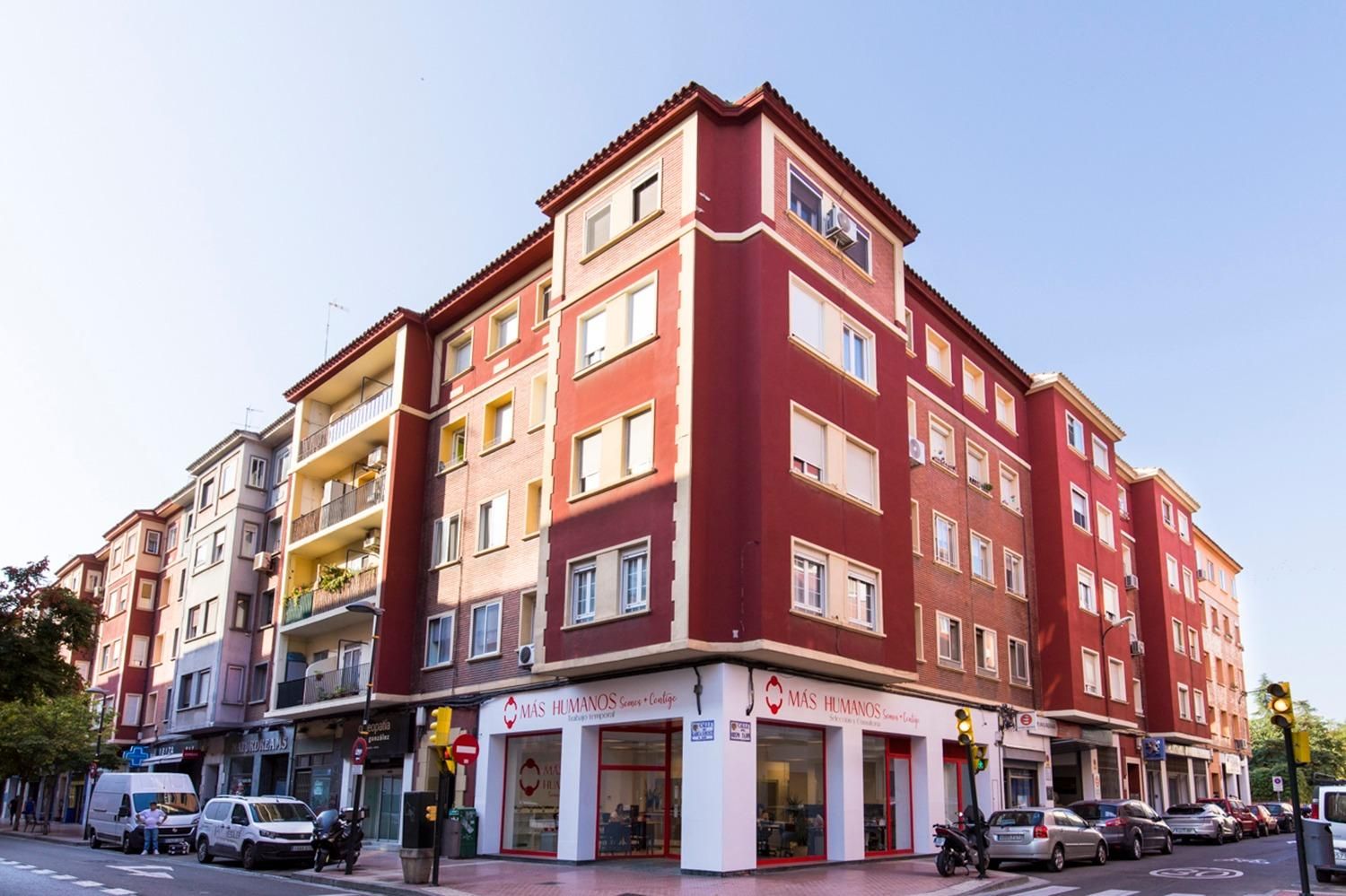Vista exterior de Piso en venta en  Zaragoza Capital con Aire acondicionado, Calefacción y Terraza