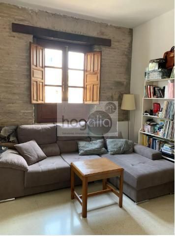 Sala de estar de Dúplex de alquiler en  Sevilla Capital con Aire acondicionado, Calefacción y Terraza