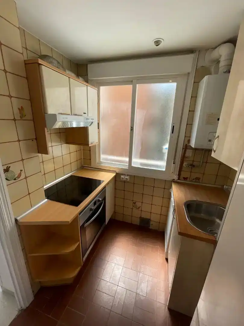 Küche von Wohnung zur Miete in  Madrid Capital mit Klimaanlage