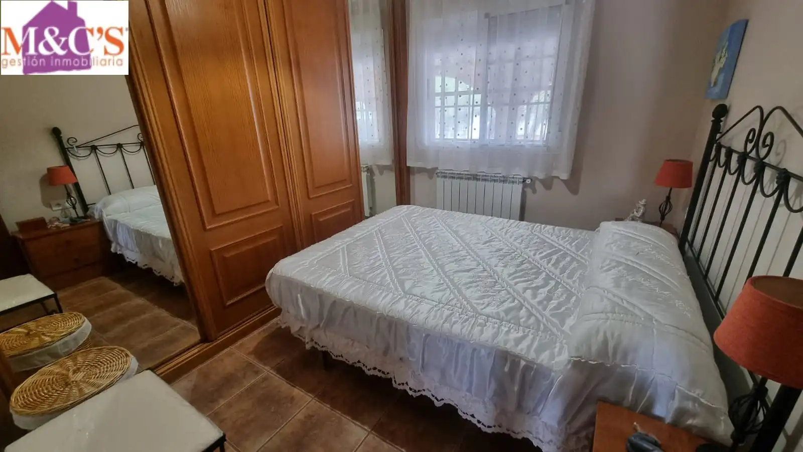 Dormitori de Casa o xalet en venda en Cabezarrubias del Puerto amb Aire condicionat, Calefacció i Jardí privat