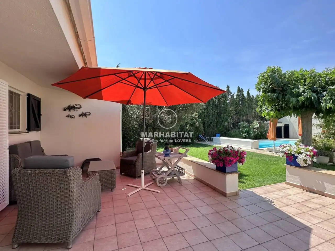 Terrassa de Casa o xalet en venda en L'Escala amb Aire condicionat, Jardí privat i Terrassa
