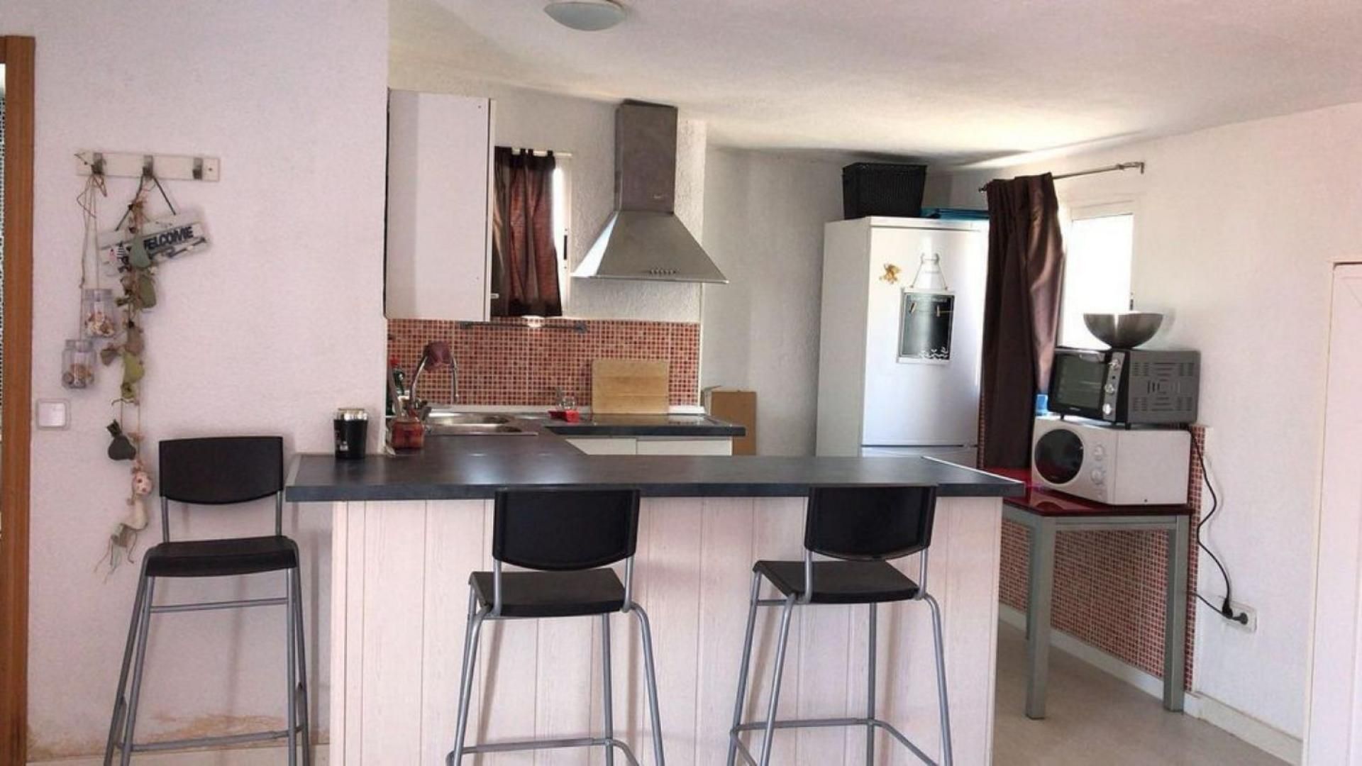 Kitchen of Flat for sale in La Riera de Gaià  with Air Conditioner, Heating and Terrace