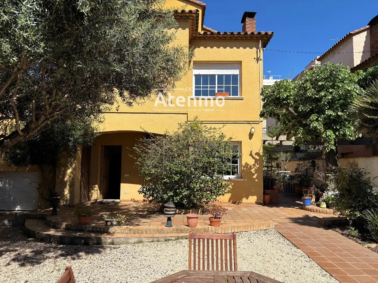 Exterior view of Houses for sale in  Barcelona Capital  with Air Conditioner, Heating and Private garden