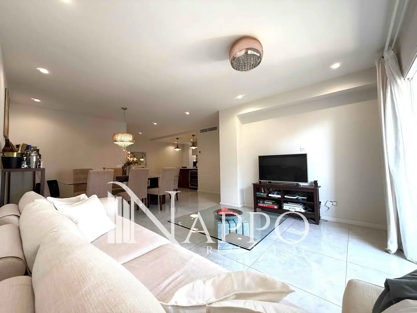 Wohnzimmer von Wohnung zum Verkauf in  Palma de Mallorca mit Klimaanlage, Heizung und Terrasse