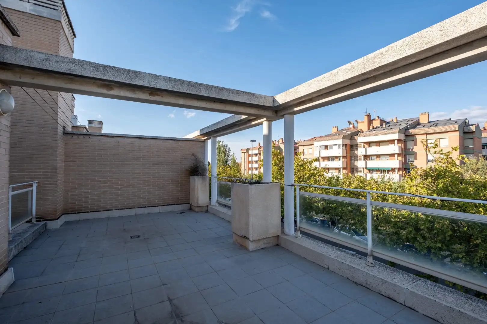 Terrace of Detached homes for sale in Zaragoza  with Air Conditioner, Heating and Community pool