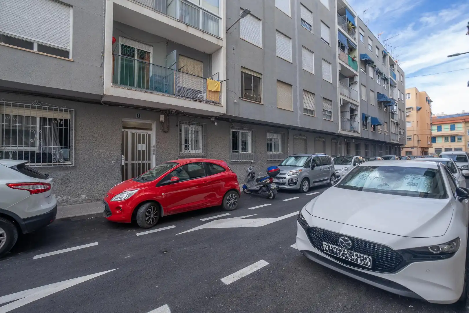 Vista exterior de Piso en venta en Villajoyosa / La Vila Joiosa con Aire acondicionado, Calefacción y Amueblado