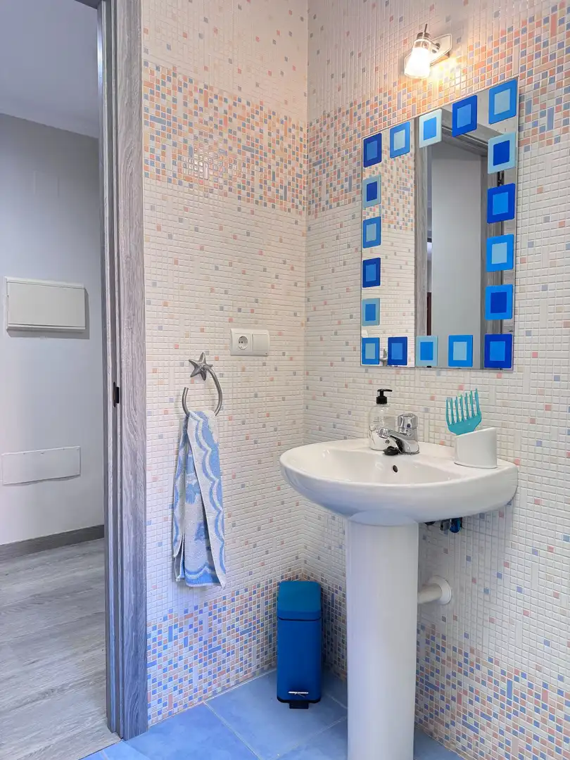 Baño de Casa o chalet en venta en Roquetas de Mar con Aire acondicionado, Jardín privado y Terraza