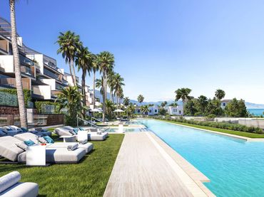 Erdgeschosswohnung mit Pool zum Verkauf in Alcorrín