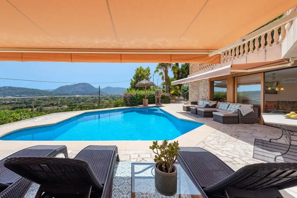 Terraza de Casa o chalet en venta en Pollença con Aire acondicionado, Calefacción y Jardín privado