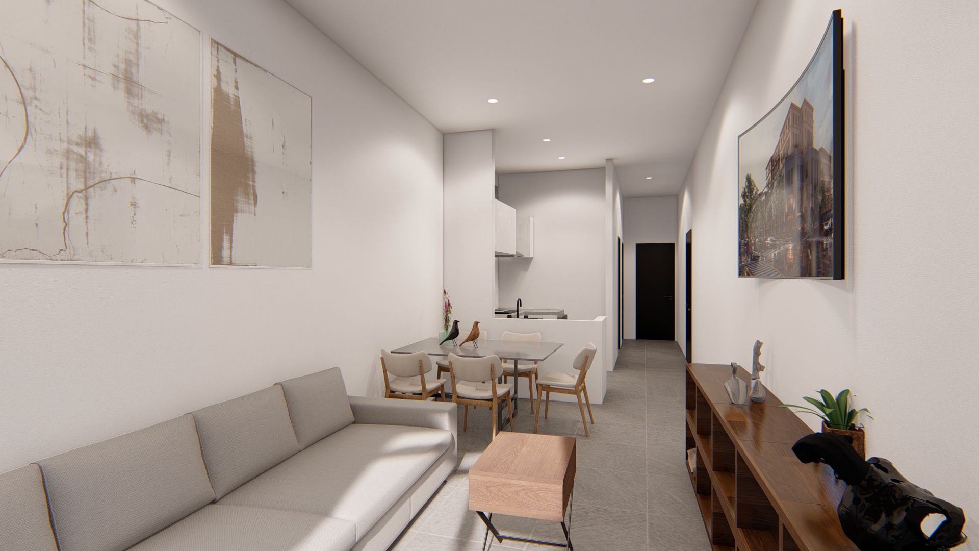 Wohnzimmer von Wohnung zum verkauf in El Álamo