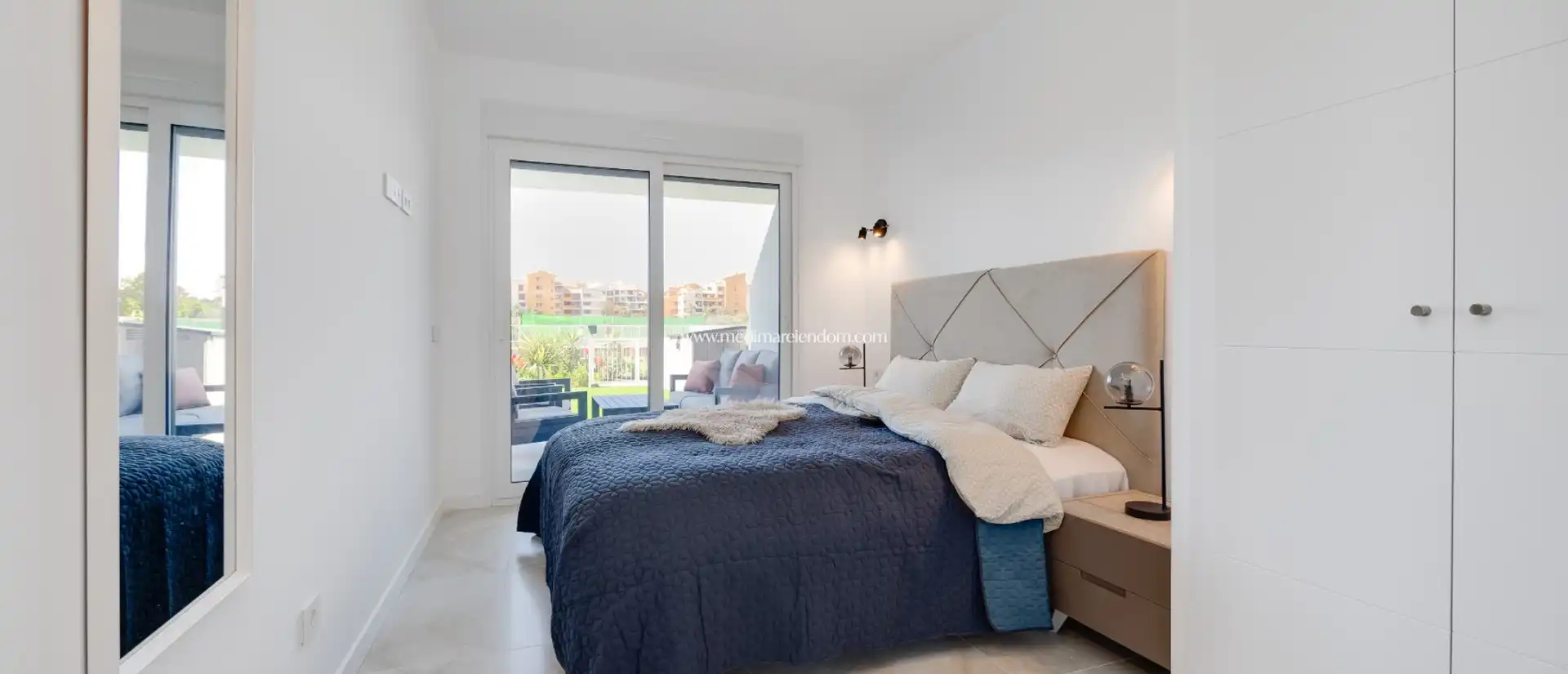 Bedroom of Flat for sale in Orihuela  with Air Conditioner, Heating and Private garden
