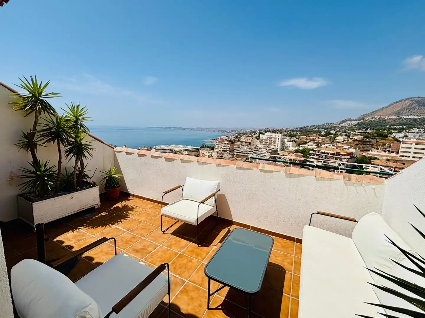 Terrassa de Àtic en venda en Benalmádena amb Aire condicionat, Jardí privat i Terrassa