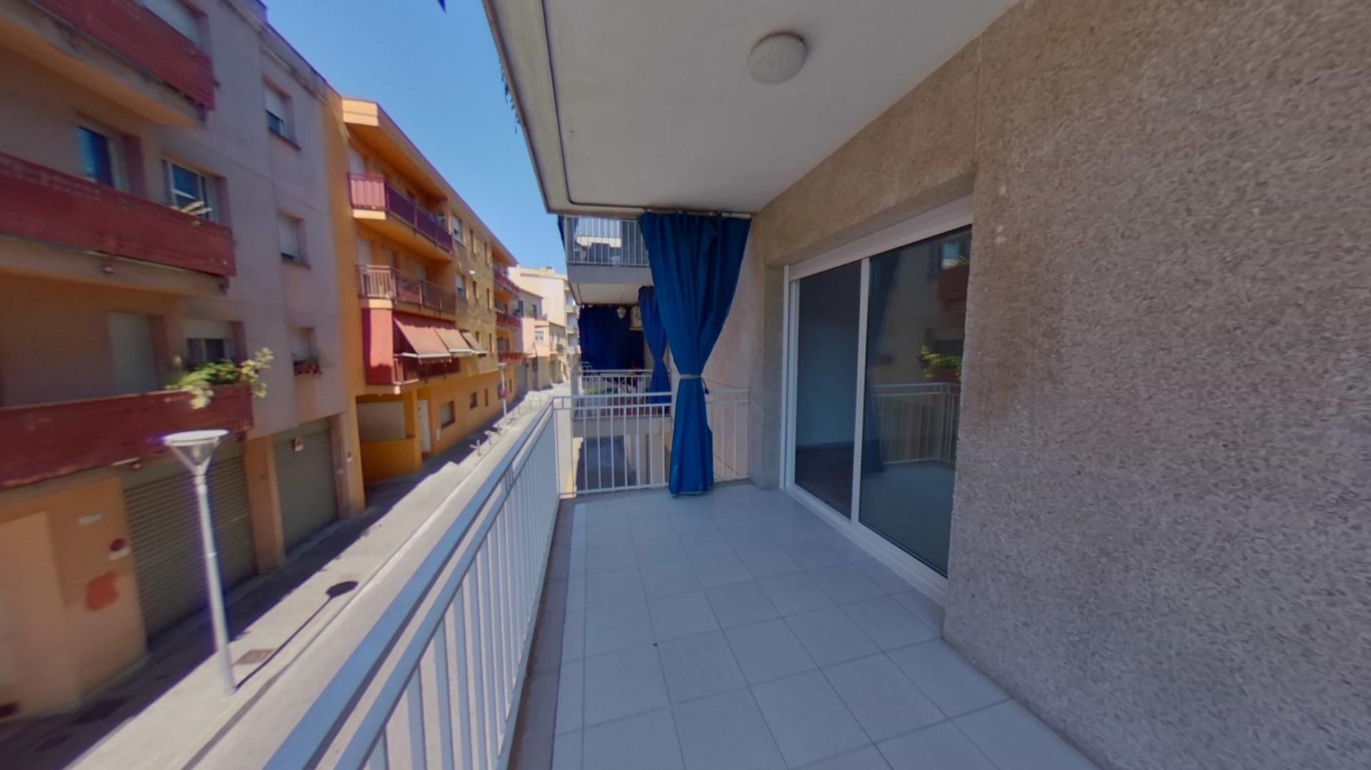 Balcony of Flat for sale in Girona Capital