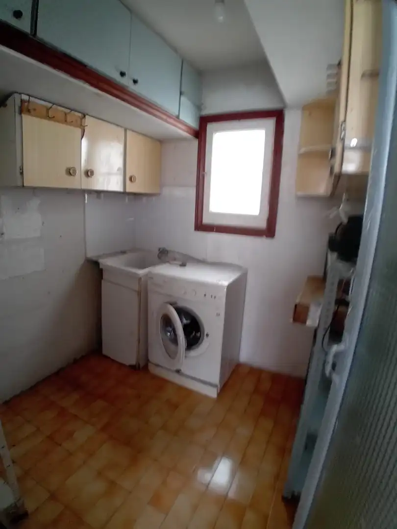 Kitchen of Attic for sale in Badalona  with Air Conditioner, Terrace and Furnished