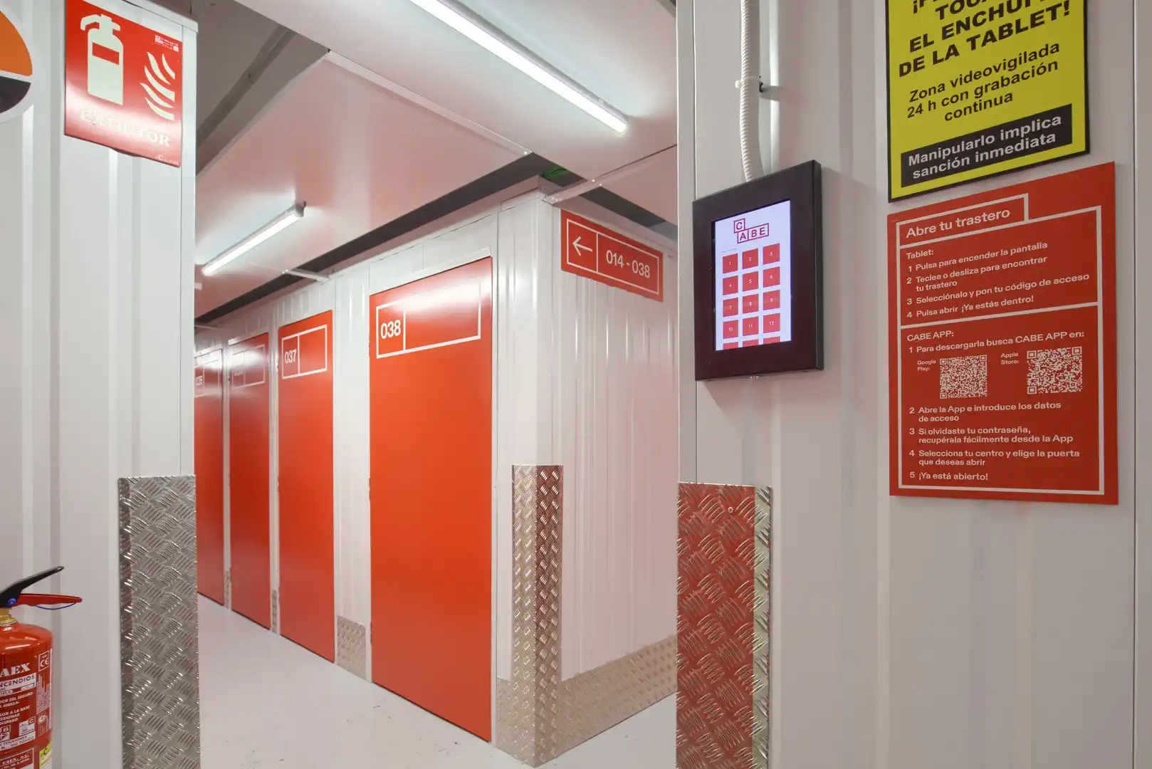 Storage room for rent in Madrid  with Alarm