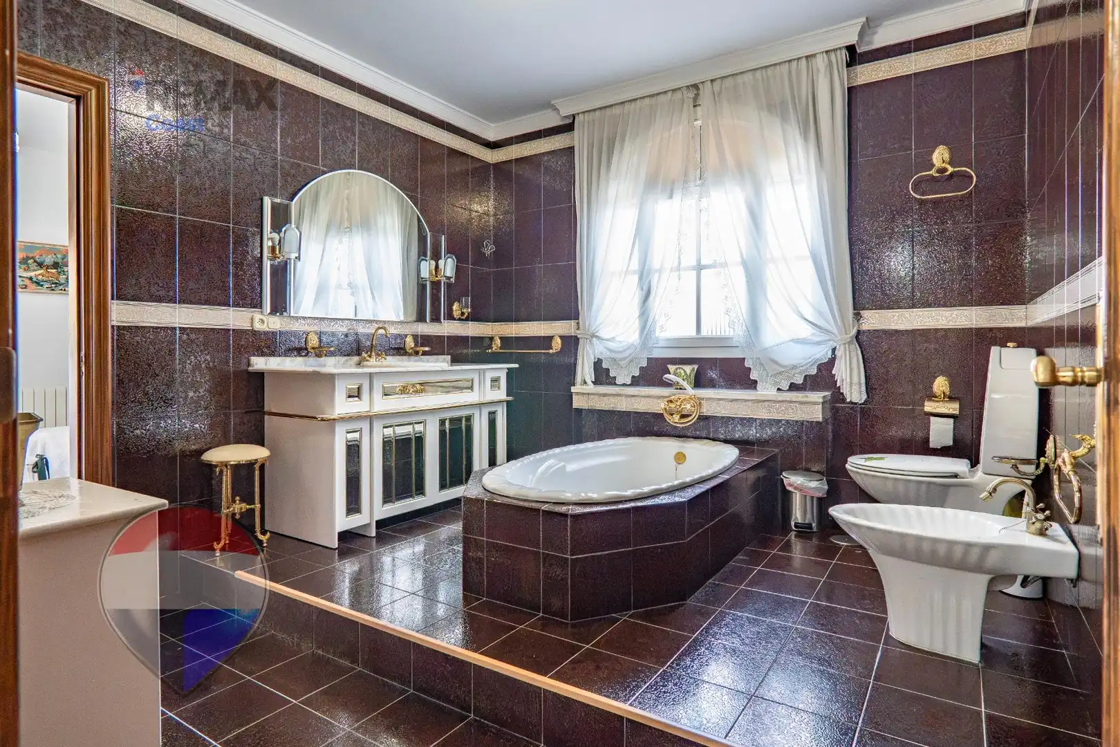Bathroom of Houses for sale in Cuevas Bajas  with Heating, Private garden and Swimming Pool