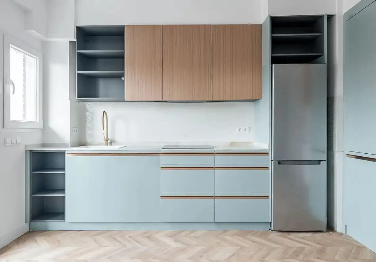 Cocina de Piso en venta en  Madrid Capital con Aire acondicionado y Terraza