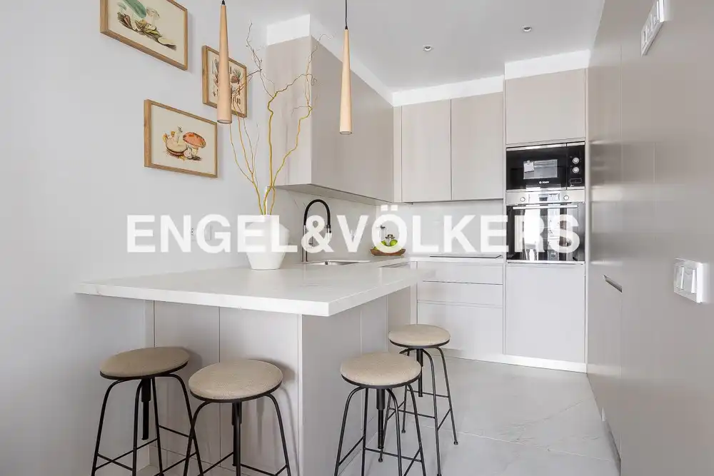 Kitchen of Flat for rent in Barrio de Salamanca