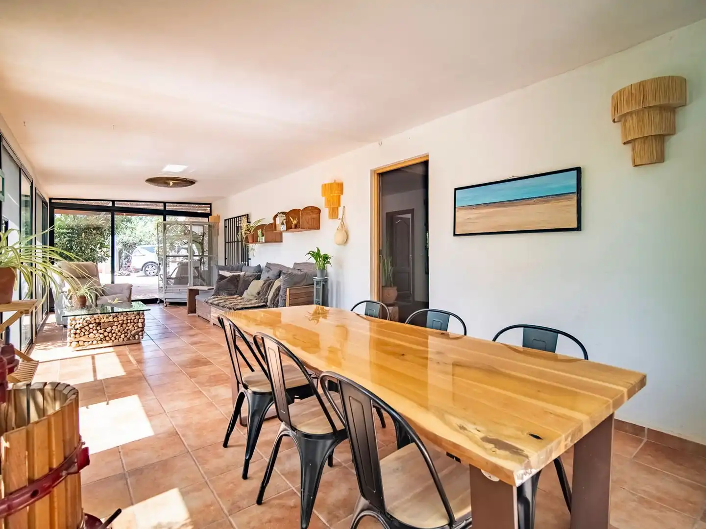 Comedor de Casa o chalet en venta en Callosa d'en Sarrià con Aire acondicionado, Jardín privado y Trastero