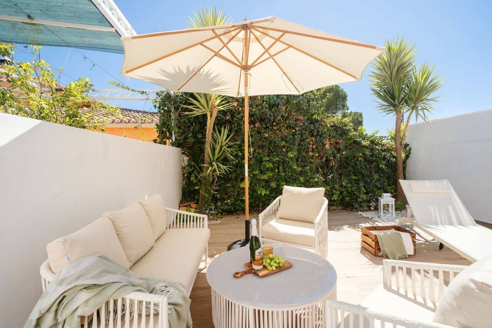 Terrace of Single-family semi-detached for sale in Benalmádena