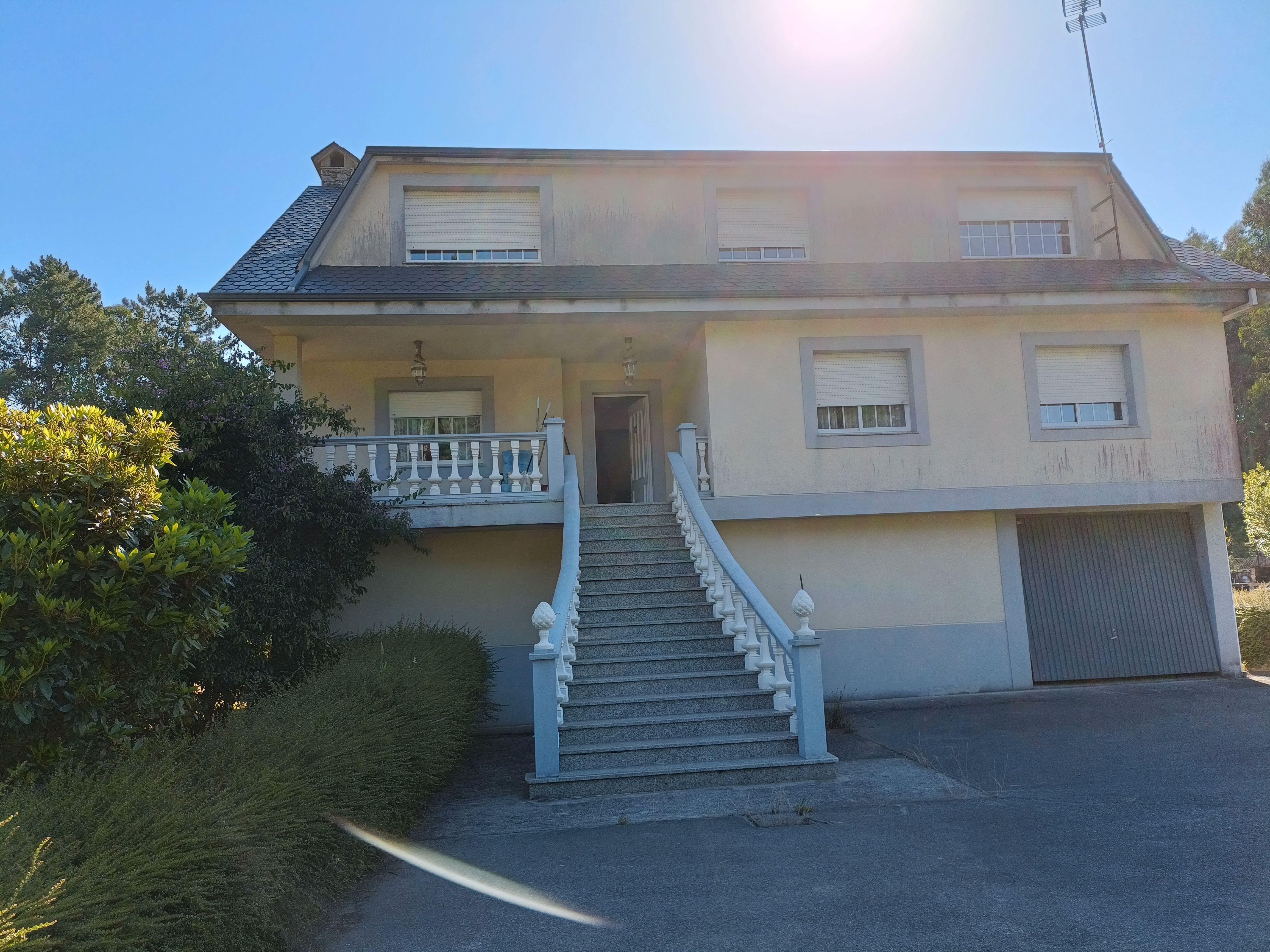 Exterior view of House or chalet for sale in Oza dos Ríos  with Private garden, Terrace and Storage room