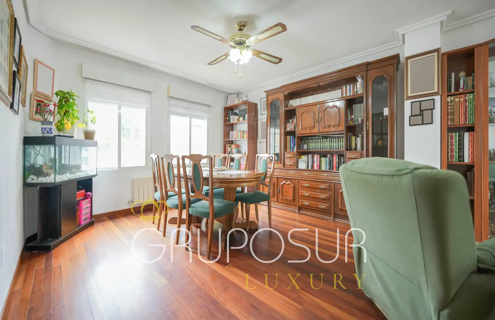Comedor de Casa adosada en venta en Arroyo de la Encomienda con Calefacción, Jardín privado y Parquet