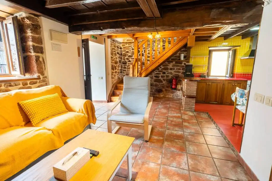 Sala d'estar de Casa o xalet de lloguer en Villaviciosa amb Calefacció, Jardí privat i Terrassa