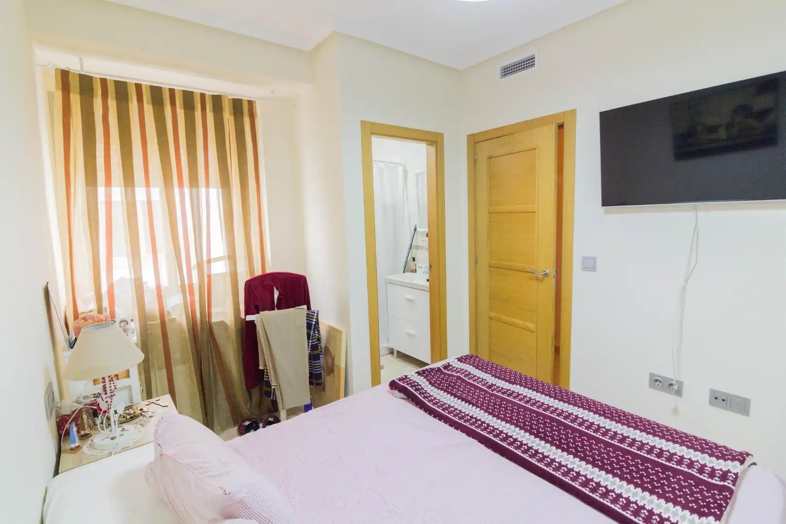 Bedroom of Flat for rent in Redován  with Air Conditioner, Storage room and Furnished