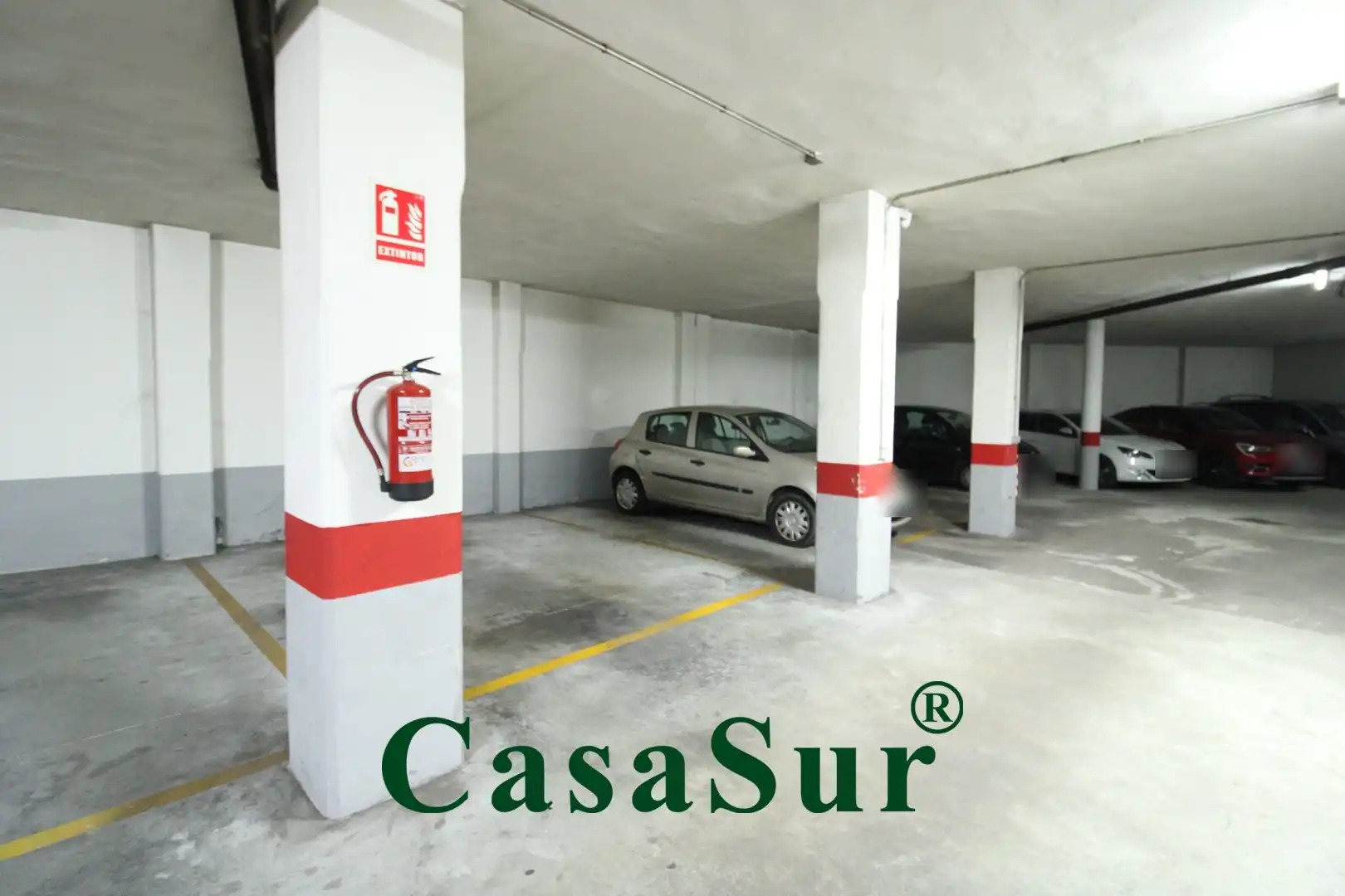 Parking of Flat for sale in Valladolid  with Heating and Storage room