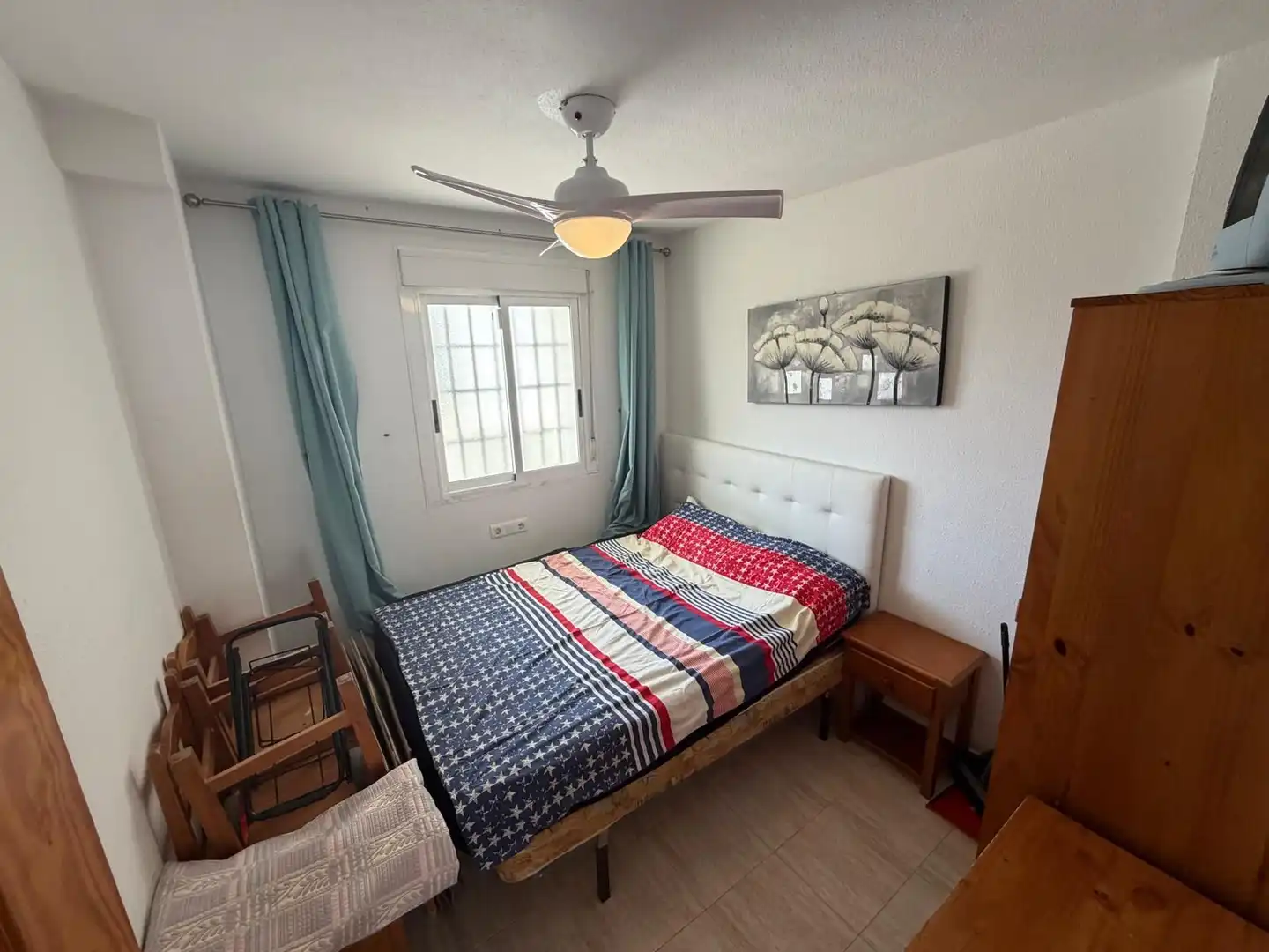 Bedroom of Flat for sale in Villajoyosa / La Vila Joiosa  with Air Conditioner and Community pool