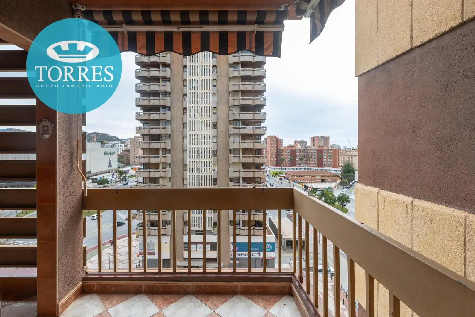Balcony of Flat for sale in Málaga Capital  with Air Conditioner, Terrace and Storage room