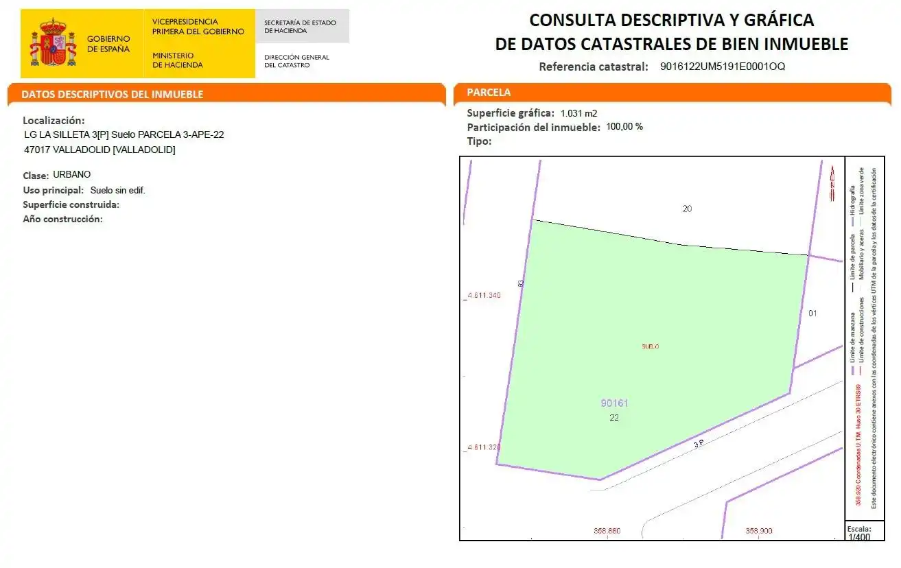 Terreno residencial en venta en Calle Petunia