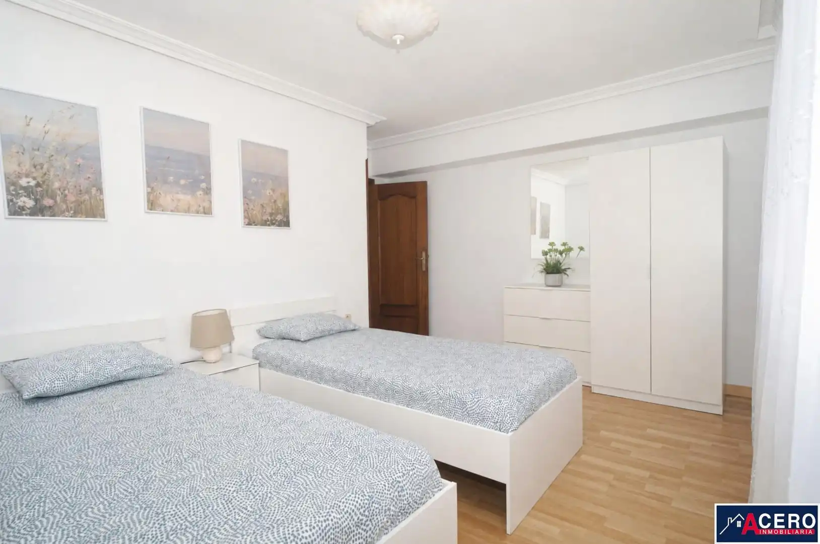 Bedroom of Flat for rent in Piélagos  with Heating, Private garden and Furnished