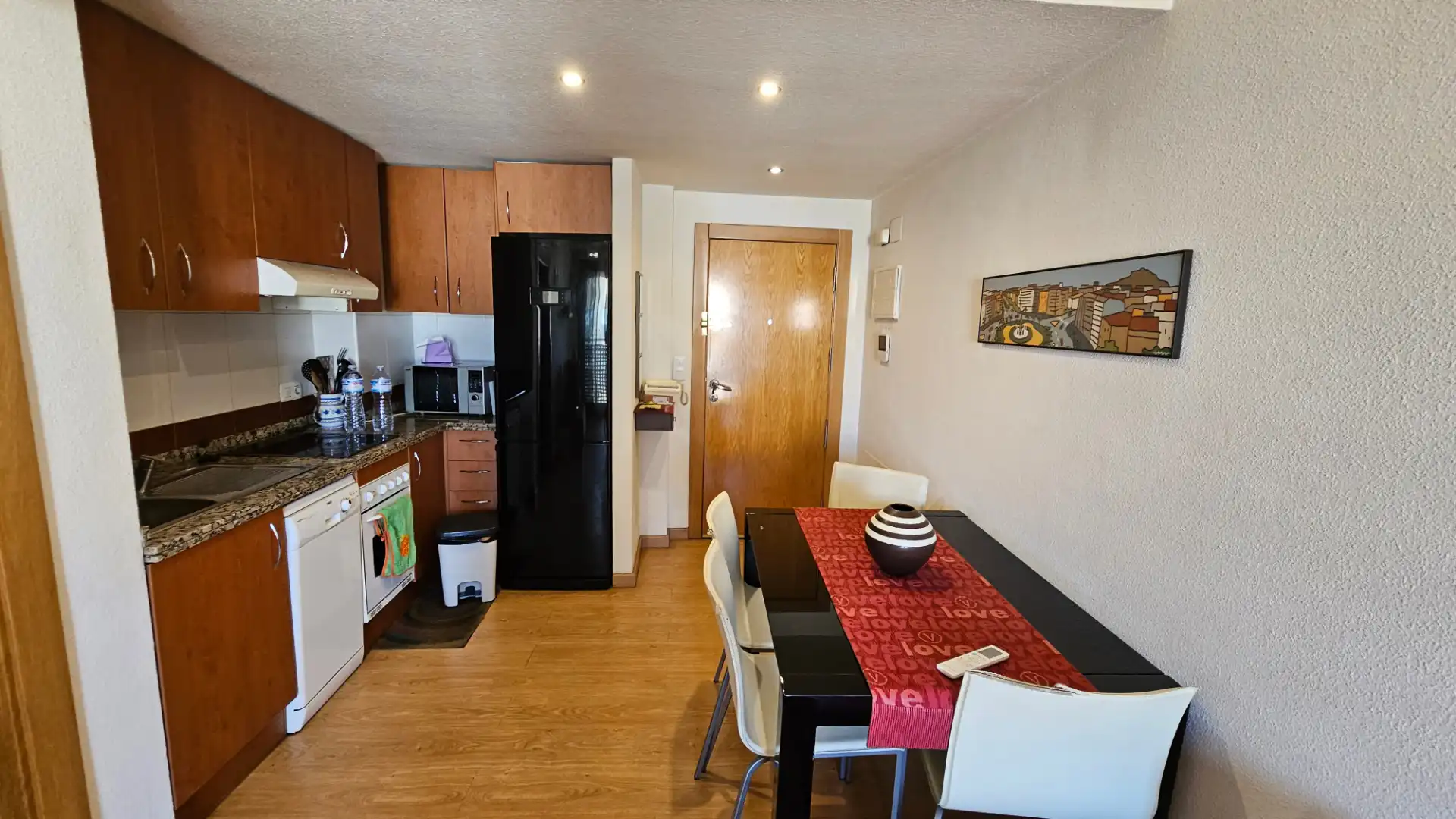 Kitchen of Flat for rent in El Campello  with Air Conditioner, Heating and Parquet flooring