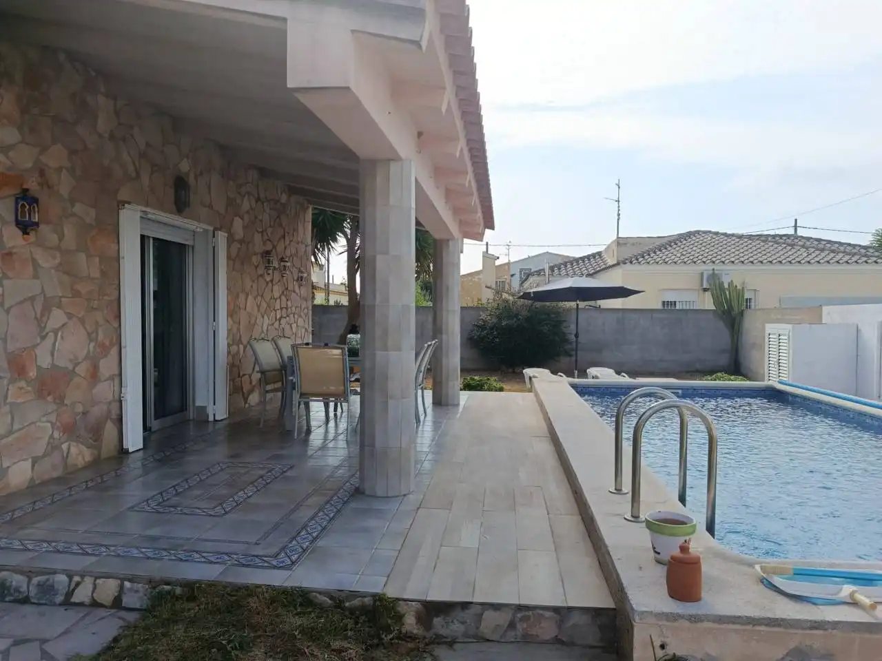 Terrassa de Casa o xalet en venda en Vinaròs amb Aire condicionat, Jardí privat i Terrassa