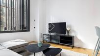 Living room of Flat for sale in  Barcelona Capital  with Air Conditioner, Heating and Parquet flooring