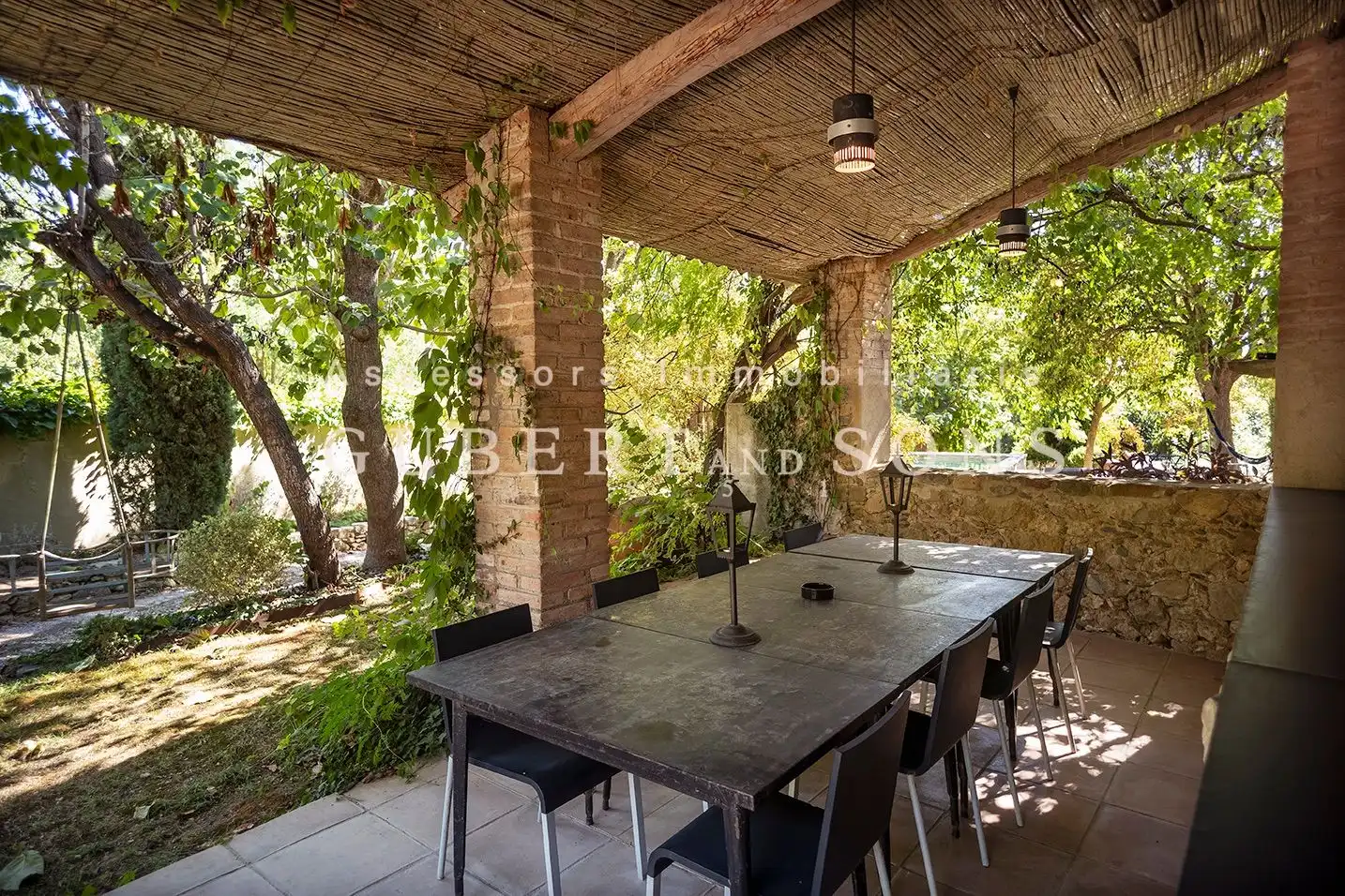 Terrassa de Finca rústica en venda en Sant Martí Vell amb Calefacció, Jardí privat i Terrassa