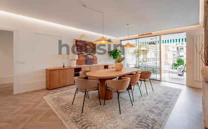 Dining room of Flat for sale in  Madrid Capital  with Air Conditioner and Terrace