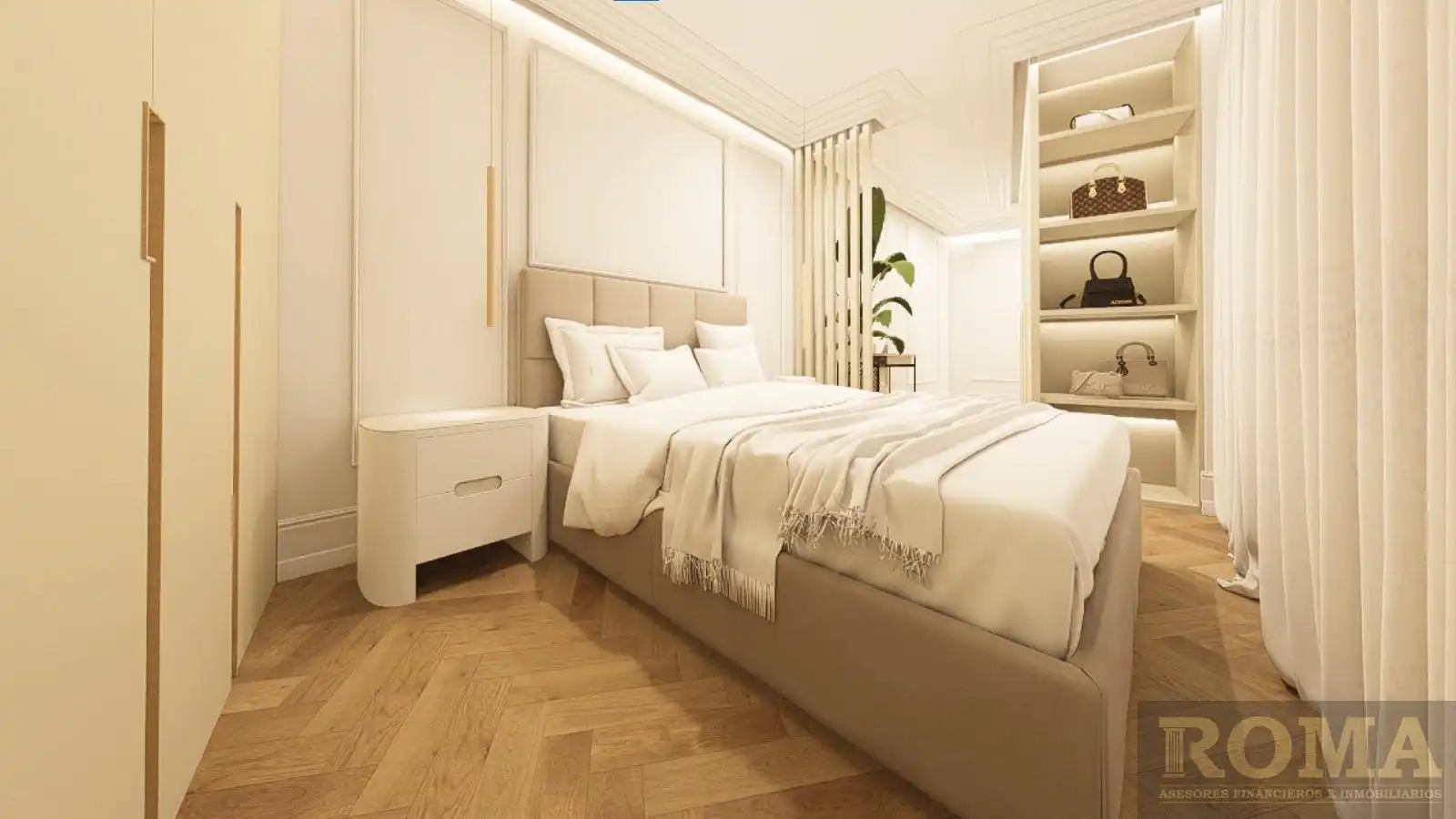Bedroom of Flat for sale in Salamanca  with Heating and Balcony